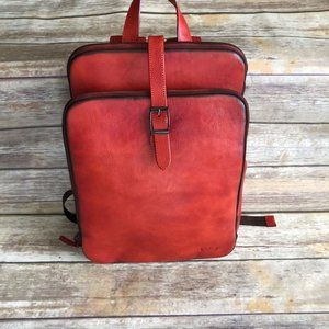 CLUCI LEATHER 15.6IN LAPTOP BACKPACK